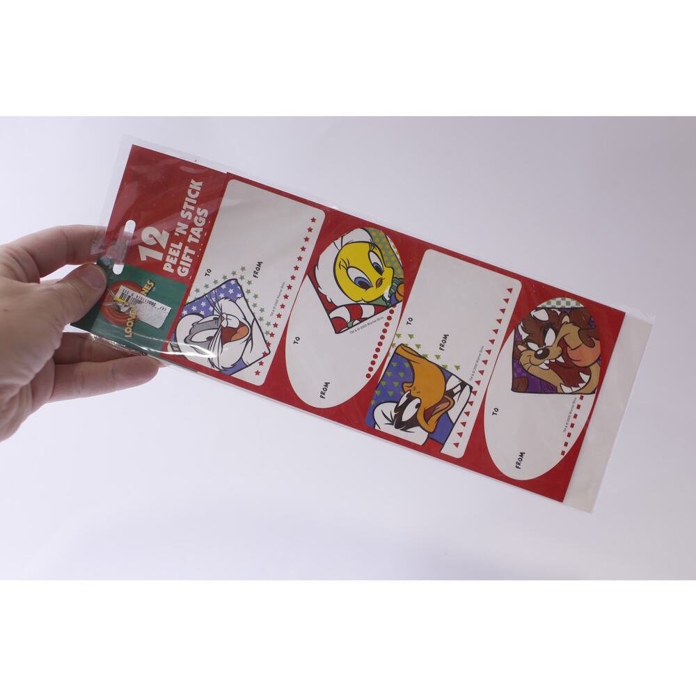 Looney Tunes, Peel 'N Stick, Gift Tags, Sticker Sheets, Gifting, ~ 250521-WH 282